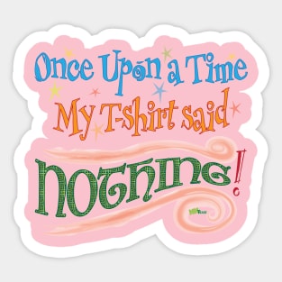 Once Upon a Time Sticker